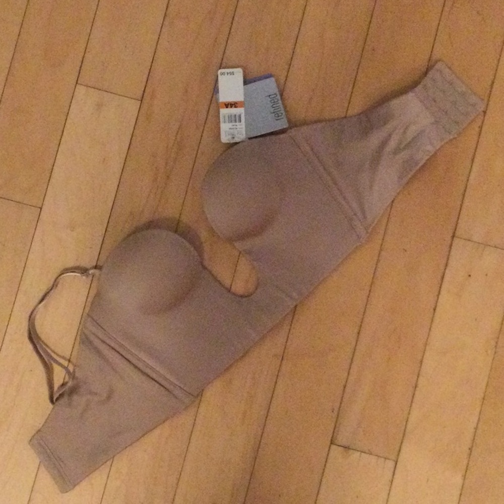 34A Refined Lines 4 Way Strapless Plunge Bra